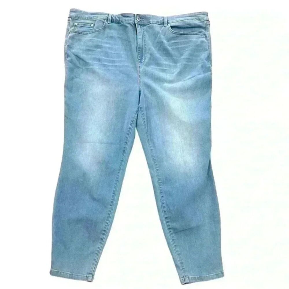 Torrid Mid - Fit Super Skinny Super Soft Womens Plus Size Jeans 26R